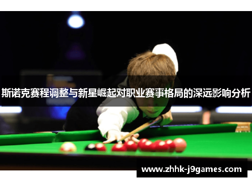 斯诺克赛程调整与新星崛起对职业赛事格局的深远影响分析